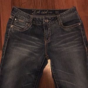 LA idol USA jeans